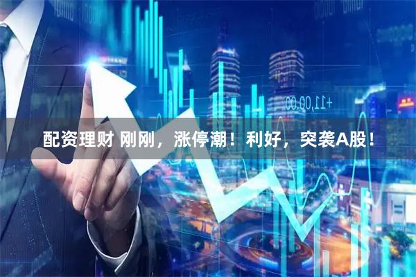 配资理财 刚刚，涨停潮！利好，突袭A股！